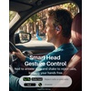 image:imageTOZO Open X2 Pro AI Smart Open Ear Earbuds LCD Digital Screen Stereo SoundTitanium Black
