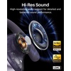 image:imageTOZO Open X2 Pro AI Smart Open Ear Earbuds LCD Digital Screen Stereo SoundTitanium Black