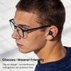 image:imageTOZO OpenEarRing Open Ear Earbuds 40H Bluetooth 54 Lightweight ComfortBlack