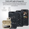 image:imageTOZO OpenEarRing Open Ear Earbuds 40H Bluetooth 54 Lightweight ComfortKhaki