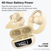 image:imageTOZO OpenEarRing Open Ear Earbuds 40H Bluetooth 54 Lightweight ComfortKhaki