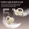 image:imageTOZO OpenEarRing Open Ear Earbuds 40H Bluetooth 54 Lightweight ComfortYellow