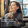 image:imageTOZO OpenEarRing Open Ear Earbuds 40H Bluetooth 54 Lightweight ComfortYellow