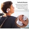 image:imageTOZO OpenEgo Open Ear Earbuds 80H Bluetooth 53 Headphones Sport EarbudsSnow White