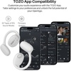 image:imageTOZO OpenEgo Open Ear Earbuds 80H Bluetooth 53 Headphones Sport EarbudsSnow White