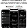image:imageTOZO PA2 Portable Bluetooth Speaker with Dual Drivers and Bass DiaphragmsRed