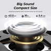 image:imageTOZO PE1 Portable Bluetooth Speakers 32H Playtime with Adjustable CarabinerBlack