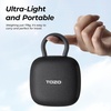 image:imageTOZO PE1 Portable Bluetooth Speakers 32H Playtime with Adjustable CarabinerBlack