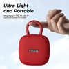 image:imageTOZO PE1 Portable Bluetooth Speakers 32H Playtime with Adjustable CarabinerRed