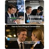 image:imageTOZO RealTime AI Translation Earbuds 80H Playtime Translator Ear BudsDark Black