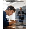 image:imageTOZO RealTime AI Translation Earbuds 80H Playtime Translator Ear BudsDark Black