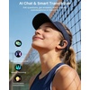 image:imageTOZO RealTime AI Translation Earbuds 80H Playtime Translator Ear BudsDark Black