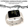 image:imageTOZO S2 Smart Watch Alexa Builtin Fitness Tracker with Heart Rate and Blood Oxygen Monitor Sleep Monitor 5ATM Waterproof 169inch HD Color Touchscreen for Men Women Compatible with iPhone amp AndroidChampagne