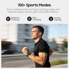 image:imageTOZO S8 AMOLED Smart Watch for Women Men 3ATM Waterproof Fitness TrackerMatte Black