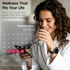 image:imageTOZO S8 AMOLED Smart Watch for Women Men 3ATM Waterproof Fitness TrackerMatte Black