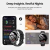 image:imageTOZO S8 AMOLED Smart Watch for Women Men 3ATM Waterproof Fitness TrackerMatte Black