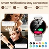 image:imageTOZO S8 AMOLED Smart Watch for Women Men 3ATM Waterproof Fitness TrackerMatte Rose Gold