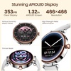 image:imageTOZO S8 AMOLED Smart Watch for Women Men 3ATM Waterproof Fitness TrackerRose Gold