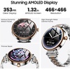 image:imageTOZO S8 AMOLED Smart Watch for Women Men 3ATM Waterproof Fitness TrackerSilver