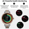 image:imageTOZO S8 AMOLED Smart Watch for Women Men 3ATM Waterproof Fitness TrackerSilver