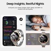 image:imageTOZO S8 AMOLED Smart Watch for Women Men 3ATM Waterproof Fitness TrackerSilver