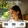 image:imageTOZO T10 Wireless Earbuds Powerful Bass Stereo Wireless Charging APP IPX8Light Green