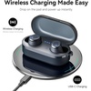 image:imageTOZO T10 Wireless Earbuds Powerful Bass Stereo Wireless Charging APP IPX8Matte Blue