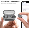image:imageTOZO T10 Wireless Earbuds Powerful Bass Stereo Wireless Charging APP IPX8Matte Gray