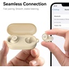 image:imageTOZO T10 Wireless Earbuds Powerful Bass Stereo Wireless Charging APP IPX8Matte Khaki