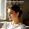 image:imageTOZO T10 Wireless Earbuds Powerful Bass Stereo Wireless Charging APP IPX8Matte White