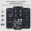 image:imageTOZO T18 AI Translation Wireless Earbuds Realtime IPX8 Bluetooth Headphones