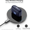 image:imageTOZO T20 Wireless Earbuds 97H Playtime Wireless Charging LED Display CaseBlue