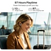 image:imageTOZO T20 Wireless Earbuds 97H Playtime Wireless Charging LED Display CaseGreen