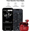 image:imageTOZO T20 Wireless Earbuds 97H Playtime Wireless Charging LED Display CaseRed