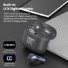 image:imageTOZO T21 Wireless Earbuds Bluetooth 53 in Ear Headphones Dual Mic Call Noise Cancelling IPX8 Waterproof 44H Playback Stereo Sound with LED Display Wireless Charging Case 32 EQs via APP Blue