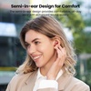 image:imageTOZO T21 Wireless Earbuds Bluetooth 53 in Ear Headphones Dual Mic Call Noise Cancelling IPX8 Waterproof 44H Playback Stereo Sound with LED Display Wireless Charging Case 32 EQs via APP Red