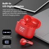 image:imageTOZO T21 Wireless Earbuds Bluetooth 53 in Ear Headphones Dual Mic Call Noise Cancelling IPX8 Waterproof 44H Playback Stereo Sound with LED Display Wireless Charging Case 32 EQs via APP Red