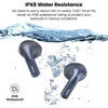 image:imageTOZO T21 Wireless Earbuds Bluetooth 53 in Ear Headphones Dual Mic Call Noise Cancelling IPX8 Waterproof 44H Playback Stereo Sound with LED Display Wireless Charging Case 32 EQs via APP Blue