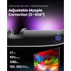 image:imageTOZO VIZO V1 AR Glasses with UltraBright Display Builtin Stereo Speakers Adjustable Myopia Correction 0500 118 Virtual Mega Screen 2D3D Mode Switching Compatible for iPhoneMacPC