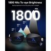 image:imageTOZO VIZO Z1 Pro AR Glasses 160 Virtual Screen 1800 Nits 120Hz MicroOLEDMatte Blue