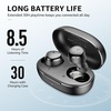 image:imageTOZO Wireless Earbuds Bluetooth 53 Ergonomic Light Weight in Ear HeadphoneDark Black