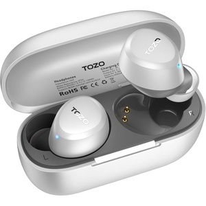 image:imageTOZO A1 Wireless Earbuds Bluetooth 53 Light Weight in Ear HeadphonesWhite