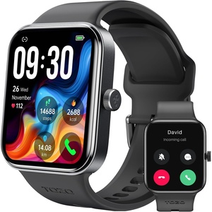 image:imageTOZO AMOLED S4 Smart Watch 178 UltraClear Screen for Men WomenBlack