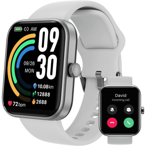 image:imageTOZO AMOLED S4 Smart Watch 178 UltraClear Screen for Men WomenMatte Gray