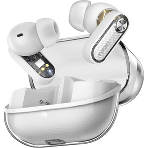 image:imageTOZO Crystal Pods Hybrid Active Noise Cancelling Wireless Earbuds WhiteWhite