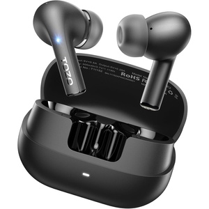 image:imageTOZO E2 Wireless Earbuds with 10mm Powerful Bass Drivers AI Clear CallsBlack