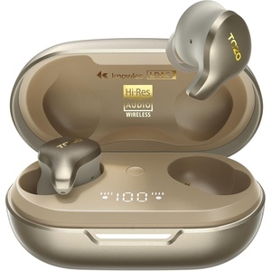 image:imageTOZO Golden X1 Wireless Earbuds Balanced Armature and Hybrid Dynamic DriverChampagne