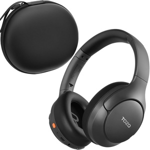 image:imageTOZO HT3 Hybrid Noise Cancelling Wireless Headphones 90H Over Ear HeadsetBlack