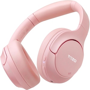 image:imageTOZO Hybrid Active Noise Cancelling Headphones Hi Res AudioPink