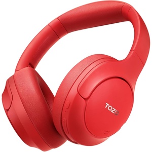 image:imageTOZO Hybrid Active Noise Cancelling Headphones Hi Res AudioRed